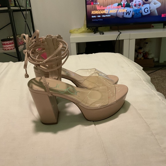 SUGAR WOMEN PLATFORM HEEL SIZE 6 - Picture 3 of 5